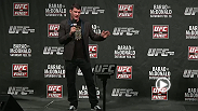 UFC middleweight Michael Bisping answers fan questions in London during the UFC Fight Club Q&A prior to the UFC on FUEL TV 7 weigh-in.