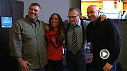 Follow headliner Liz Carmouche during one day of her debut UFC fight week as she visits Larry King Now with UFC pres Dana White.