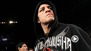 Un encendido Nick Diaz ofrece consejos para su contrincante en el combate estelar de UFC 158 Georges St-Pierre.