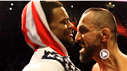 See some of the livelier moments from the UFC on FUEL TV 9 weigh-in, featuring Tom Lawlor, Conor McGregor, Marcus Brimage, Reza Madadi and Michael Johnson.