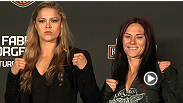 At the TUF 17 Finale, Dana White and Ronda Rousey talk about the upcoming season of TUF, which willl feature Rousey coaching opposite Cat Zingano.