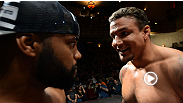 El careo sepone caliente entre Frank Mir y Daniel Cormier en el pesaje de UFC on FOX 7.