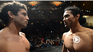 Benson Henderson y Gilbert Melendez pasan a la b&aacute;scula y se ponen cara a cara en su anticipado combate de Campe&oacute;n vs Campe&oacute;n en UFC on FOX 7.