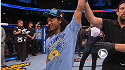 After a hard-fought victory over former Strikeforce champion Gilbert Melendez, Benson Henderson discusses his performance, then proposes to his girlfriend inside the Octagon.