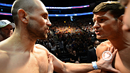 Middleweight contenders Michael Bisping and Alan Belcher continue their trash talking at the UFC 159 weigh-in.