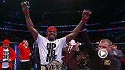 UFC light heavyweight beltholder Jon Jones retains his title, tying Tito Ortiz for most 205-pound title defenses, while Chael Sonnen salutes the champ.
