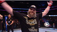 After quickly dispatching Cheick Kongo, Roy Nelson shares the secret to his knockout power - great fans.