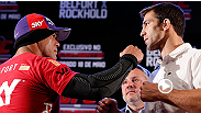 Les meilleurs moments et &eacute;chos de Vitor Belfort, Luke Rockhold, Jacare Souza et Chris Camozzi lors de la conf&eacute;rence de presse d'avant-combat de l'&eacute;v&eacute;nement UFC on FX 8.