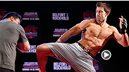 "This is a life changer." UFC on FX 8 headliners Vitor Belfort and Luke Rockhold answer media questions and work up a t sweat at the pre-fight open workout.