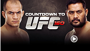 Puissance vs rapidit&eacute; - voyez le redoutable cogneur Mark Hunt affronter l'exp&eacute;ditif et rapide Junior Dos Santos lors de l'UFC 160.