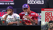 Watch the UFC on FX 8 post-fight press conference, featuring Vitor Belfort, Luke Rockhold, Jacare Souza, Gleison Tibau and more.