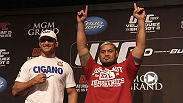 Cuatro especialistas en golpeo de diferentes hablan de sus posibles Nocauts, oportunidades al t&iacute;tulo, y bonos de la noche. Junior dos Santos enrenta a Mark Hunt mientras que Donald Cerrone se las ver&aacute; con KJ Noons.