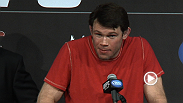 Former UFC light heavyweight champion calls it a career at the UFC 160 post-fight press conference.
