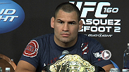 Watch highlights from the UFC 160 post-fight press conference, featuring Cain Velasquez, Junior dos Santos, Dana White, and more.