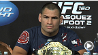 ケイン・ヴェラスケス、ジュニオール・ドス・サントス、デイナ・ホワイト他が出席したUFC 160の試合後記者会見のハイライトを見てみよう。