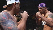See the intense staredowns between Brazil's best: heavyweight headliners Big Nog and Fabricio Werdum, TUF finalists William Macario and Leo Santos, and light heavyweight sluggers Thiago Silva and Rafael Cavalcante.