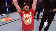 With the first two fights going to the judges, Yves Jabouin wins by split decision and Mitch Clarke wins by unanimous decision.  Check out their post-fight highlights at UFC 161.