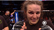 A peso galo Alexis Davis ecurte sua estreia no UFC em casa com uma vit&oacute;ria por decis&atilde;o un&acirc;nime sobre sua oponente. Ou&ccedil;a o que Alexis disse sobre a luta no UFC 161.
