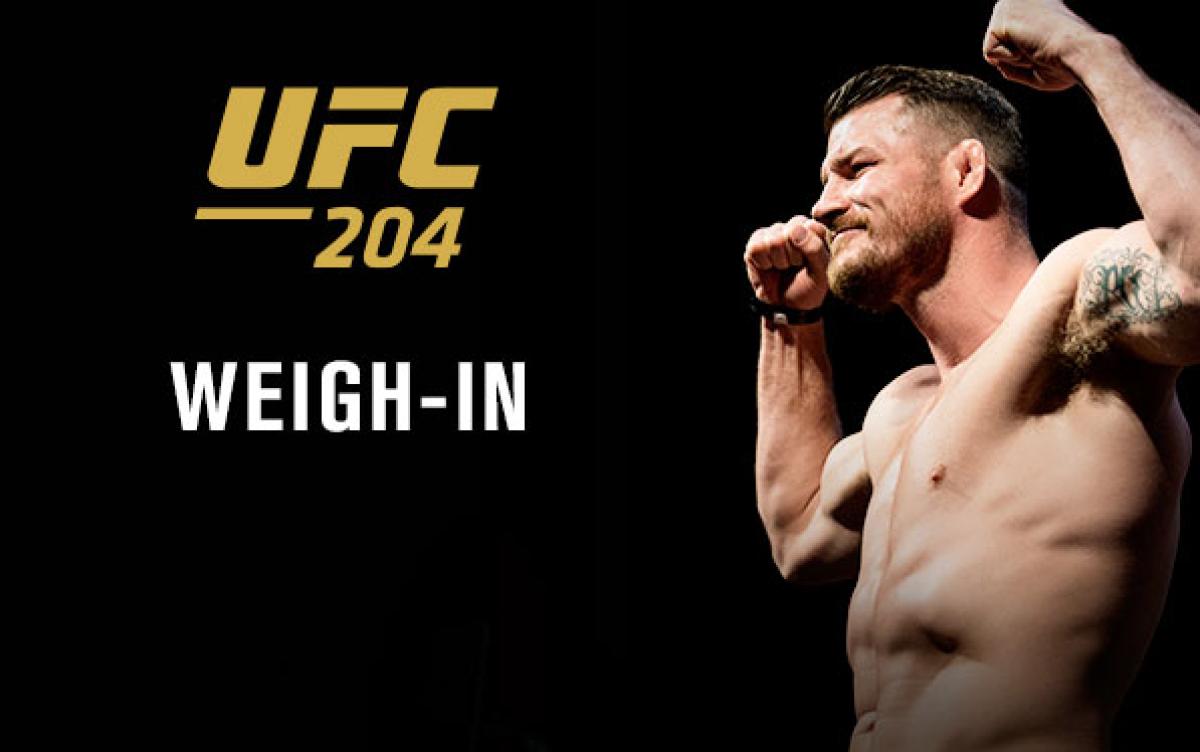 UFC 204 Official Weighin UFC ® Media