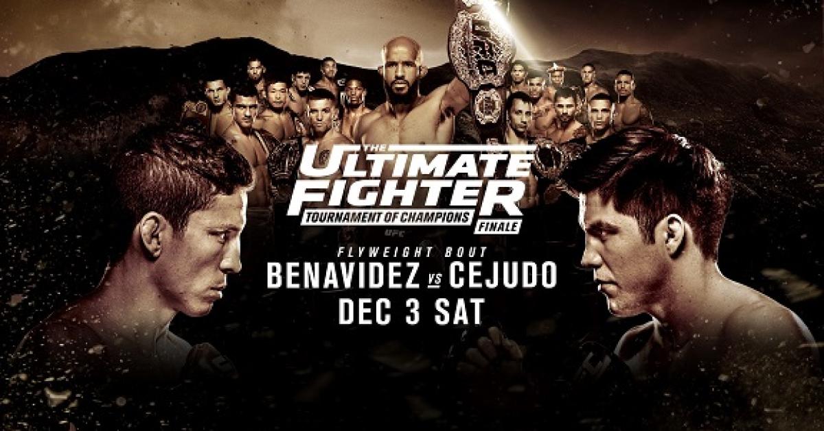 The Ultimate Fighter Finale Live Dec. 3 UFC ® Media