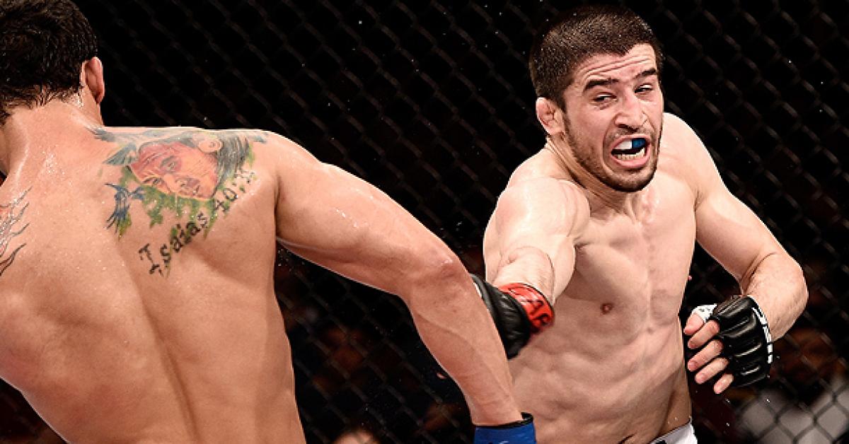 After layoff, Rustam Khabilov happy to be back on track
