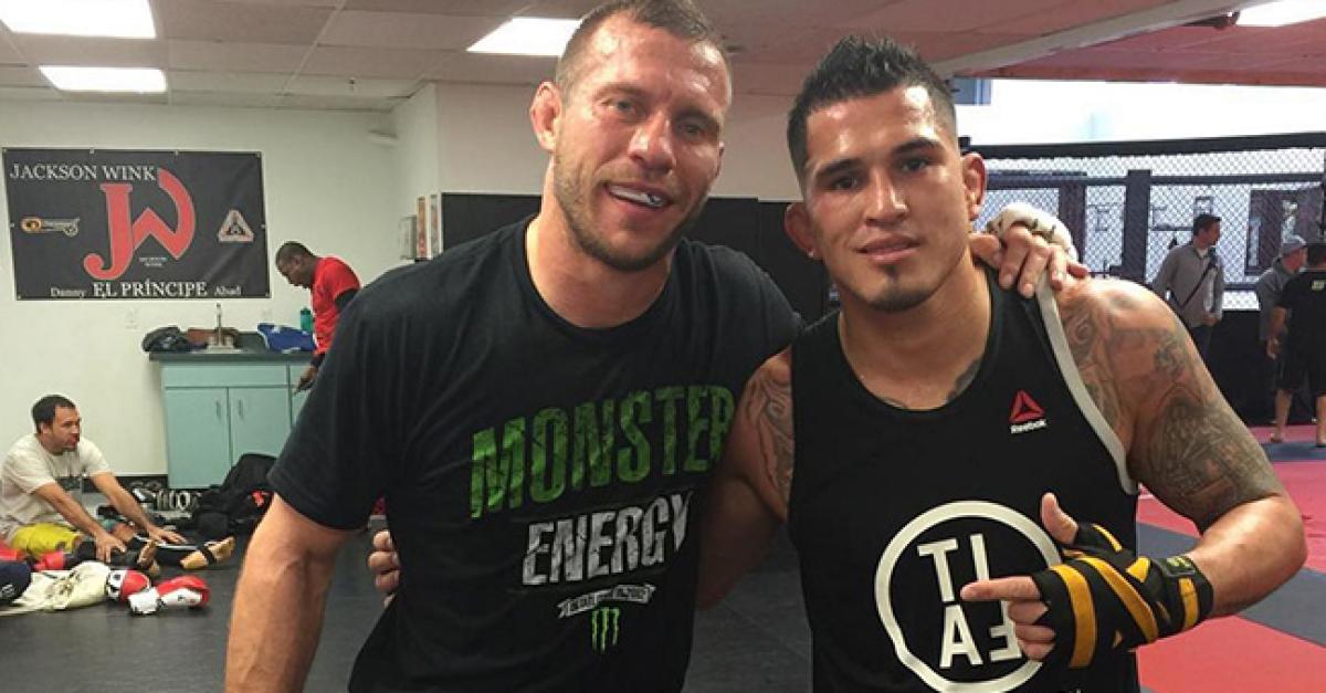 Once rivals, Anthony Pettis and Cowboy Cerrone train together