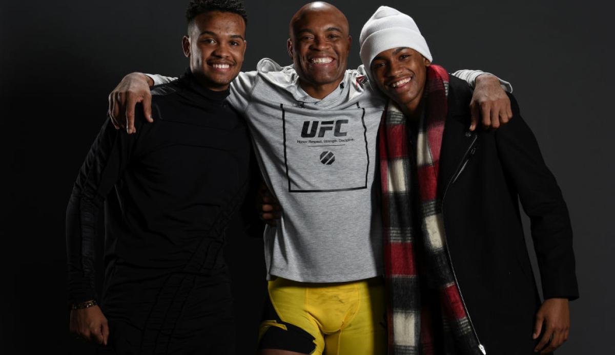 Silva's sons enjoyed UFC 208 walkout moment with The Spider