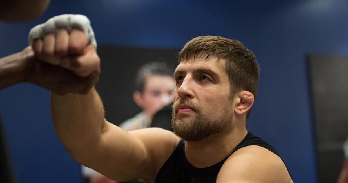 Andrew Sanchez cornering for Fight Night Las Vegas Sunday