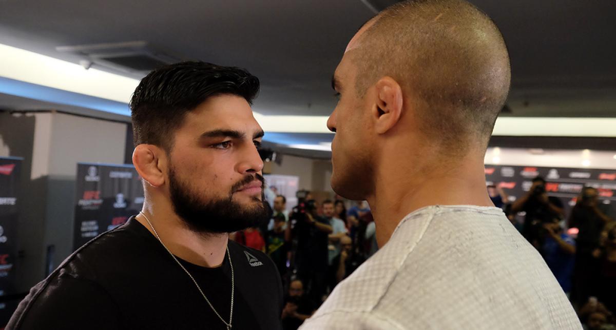 Belfort, Gastelum engage in generation battle at UFC Fortaleza