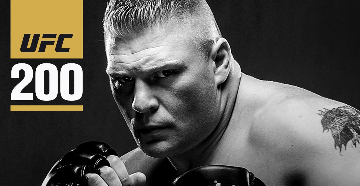 Brock Lesnar announces return at UFC 200