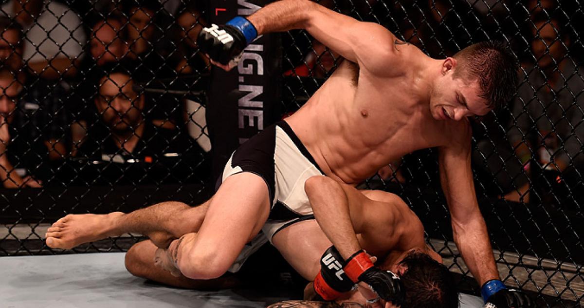 Case's wrestling background proves success in MMA