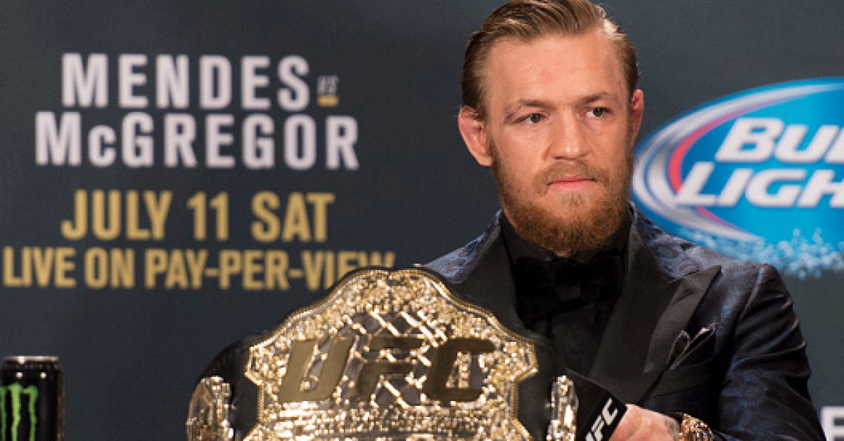 Conor McGregor adds to his tattoo collection
