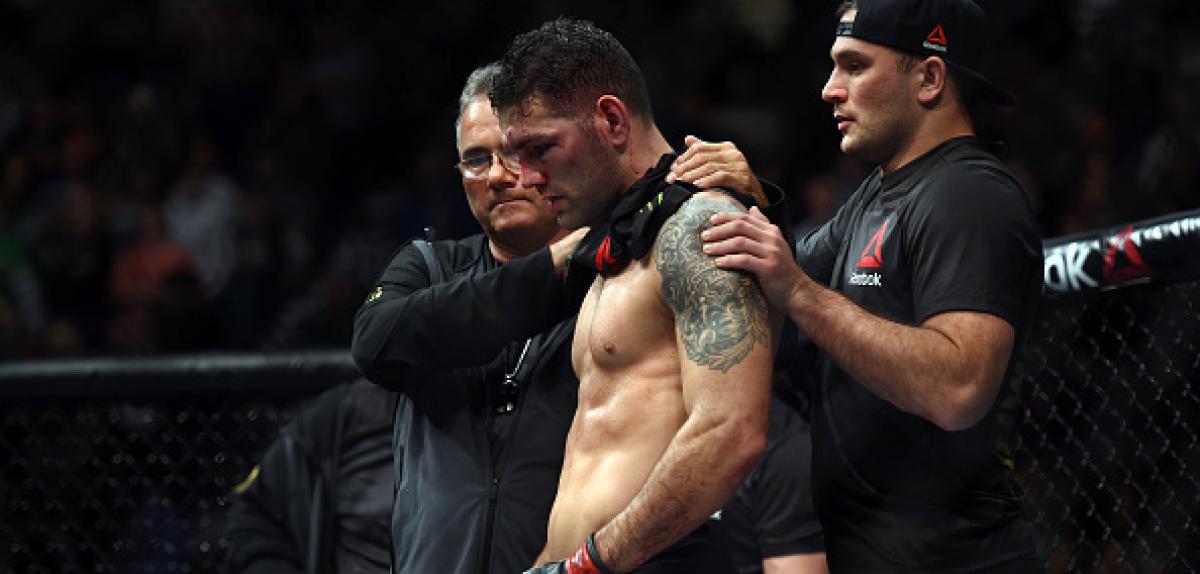 Weidman taking positives, learning from defeat