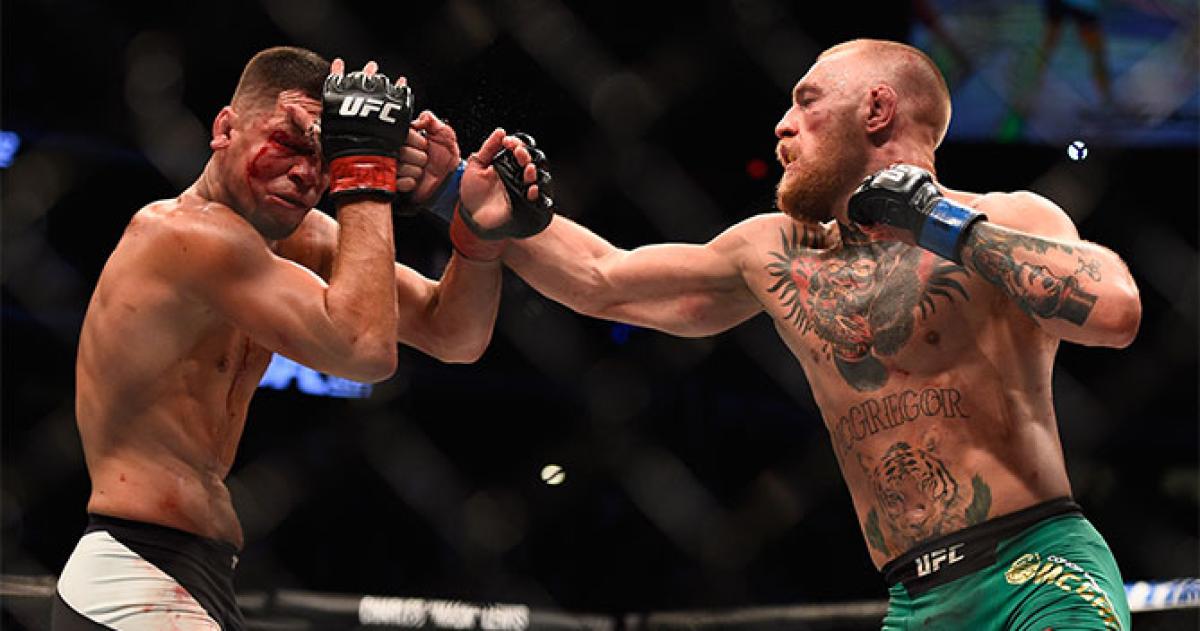 McGregor edges Diaz in five-round epic