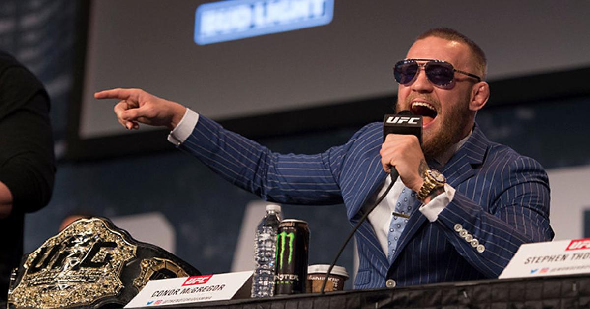McGregor obsessed with history; Alvarez plans to spoil party