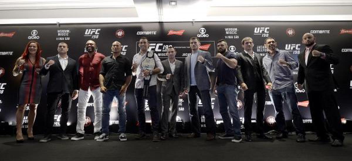 Excitement, Expectations Highlight UFC 198 Press Conference