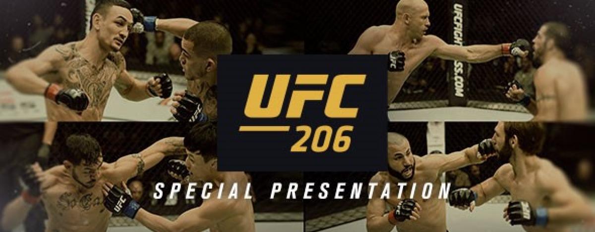 FOX to re-air UFC 206 on Christmas Eve