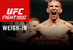 Fight Night Dillashaw vs Cruz weigh-in results