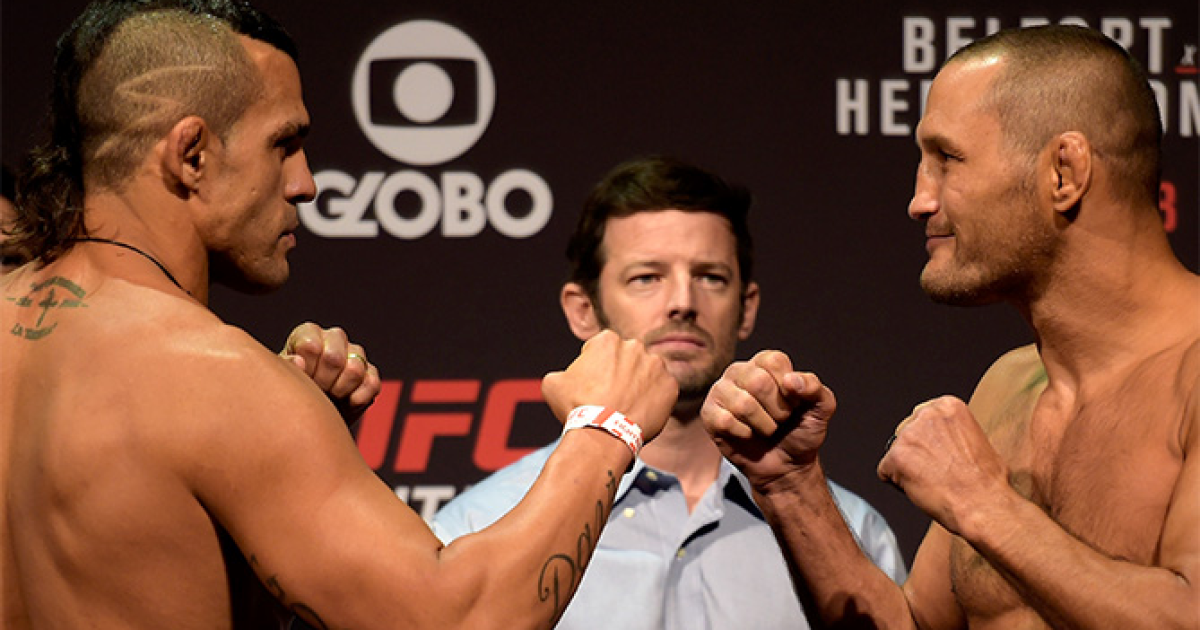Fight Night Sao Paulo 2015 Weigh-In Results