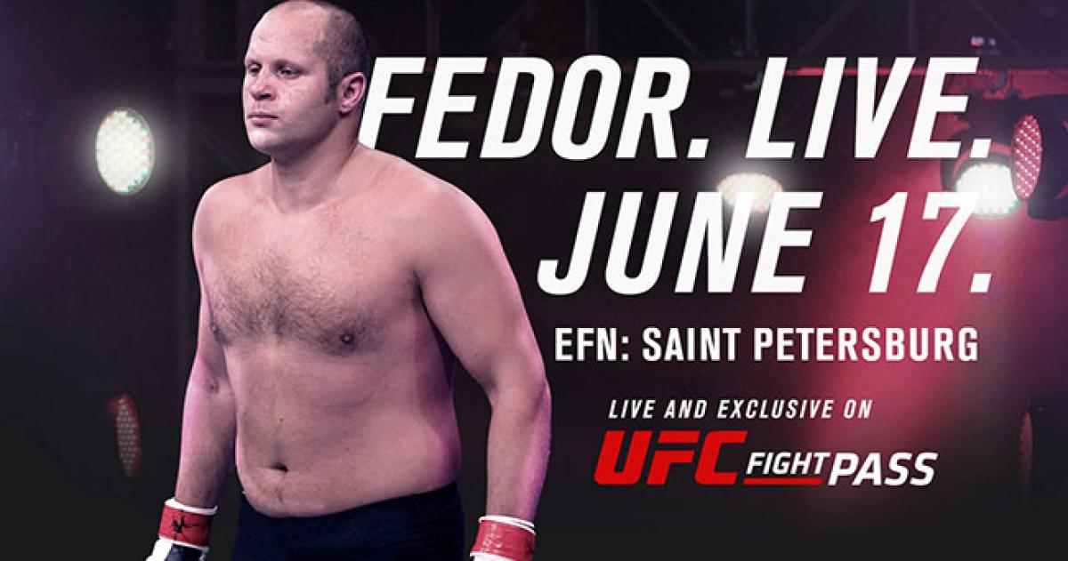 Frye inducted, Fedor returns on FIGHT PASS
