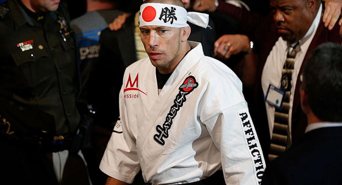 St-Pierre set to return to Octagon vs Bisping