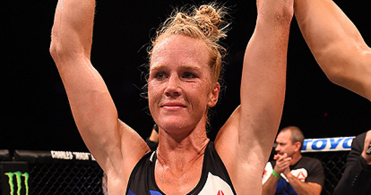 Holm Game to Challenge Rousey