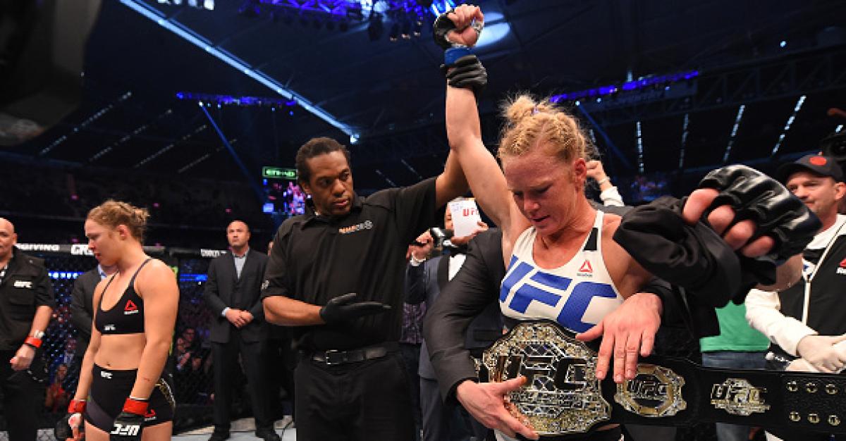 How Holm shocked the world: Looking back at the Rousey upset
