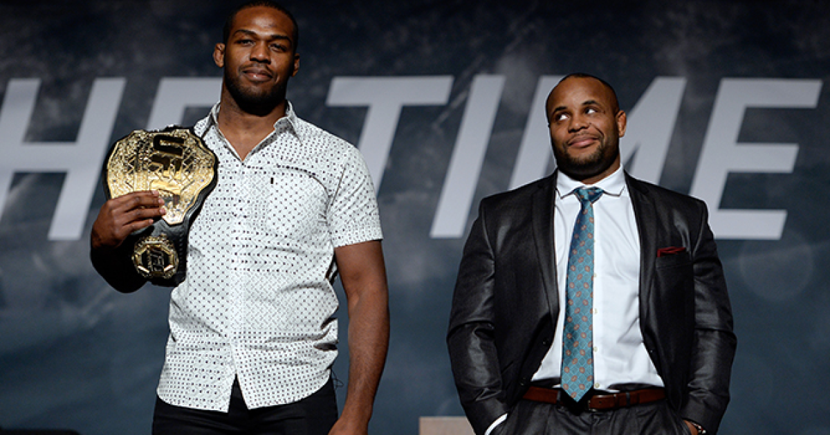 Jones, Cormier Square Off On Stage UFC ® News