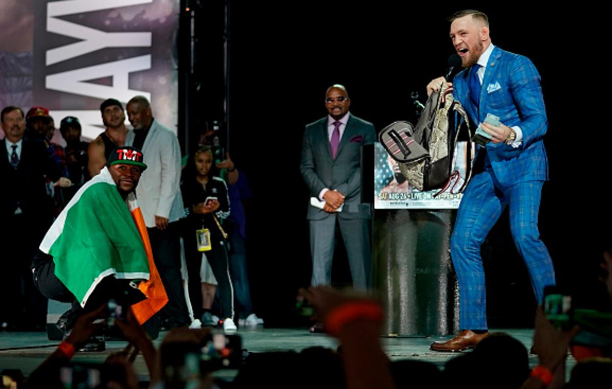 McGregor, Mayweather Turn Up Heat In Toronto