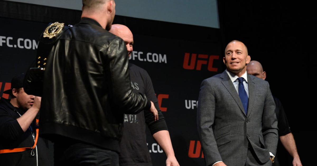 Bisping, GSP Trade Respect, Pointed Barbs