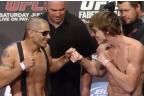 Official UFC 149 Weigh In Results