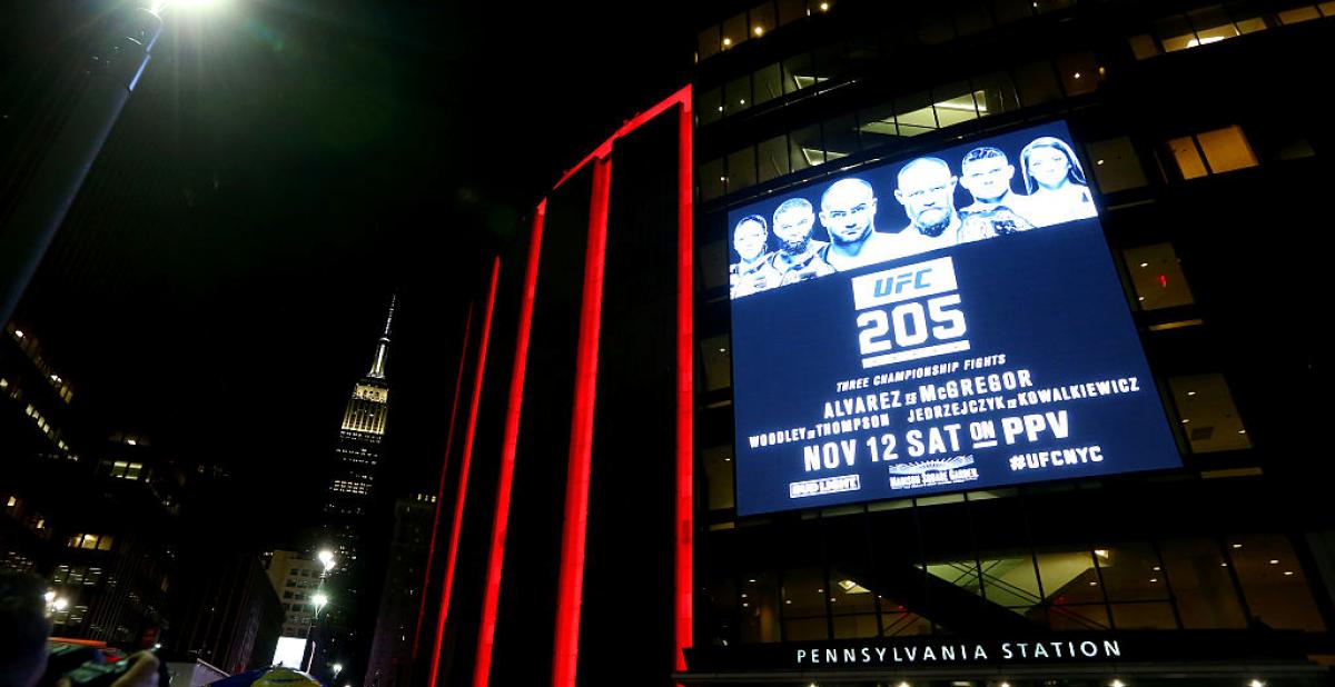 UFC's first trip to NYC - a historical perspective
