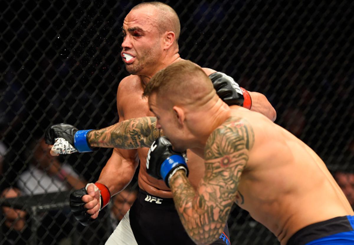 Poirier auctioning fight kit to give back to community