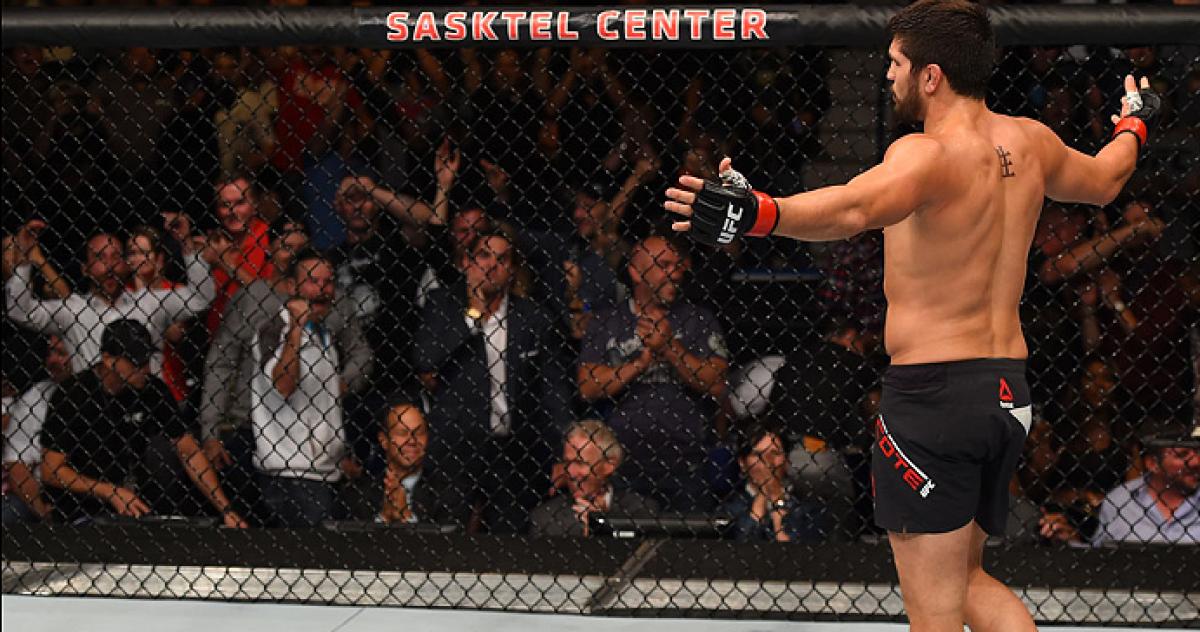 Cote aims to pull a Bisping and earn title shot